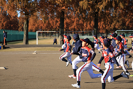 お子様が楽しく、全力で野球に取り組める